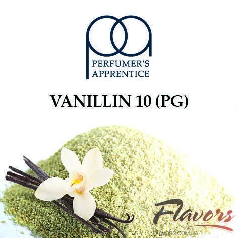 

Ароматизатор The perfumer's apprentice TPA Vanillin 10 (PG) (Ванилин) 10 мл.