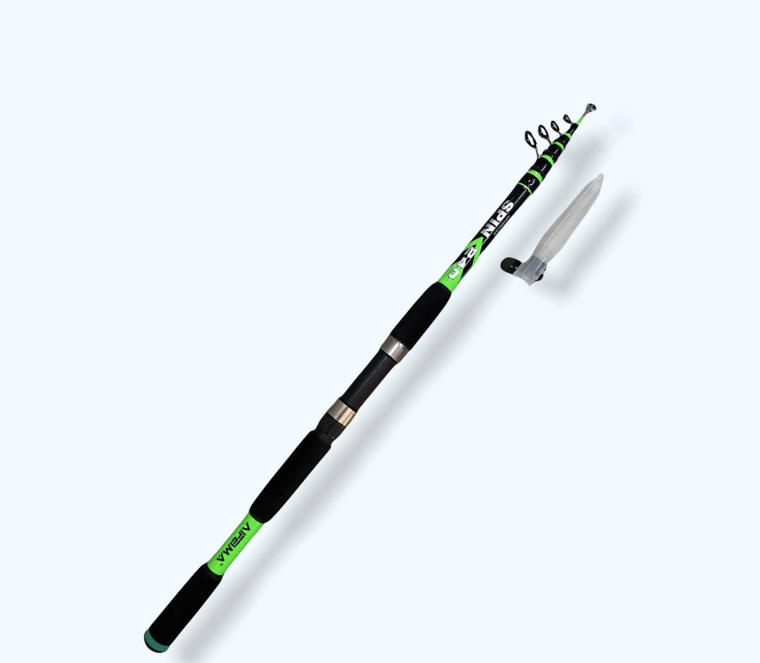 

Спиннинг телескопический Feima Apache 60-120 г. 2.4, Зелёный