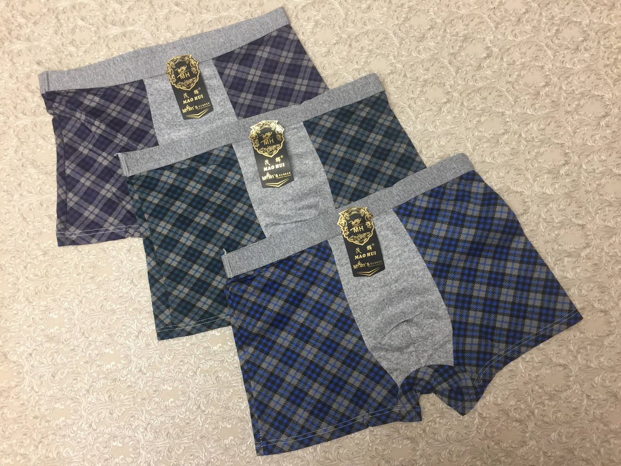 

Мужские трусы хлопковые боксеры ,. размер 46\48 ,,MAO HUI,,