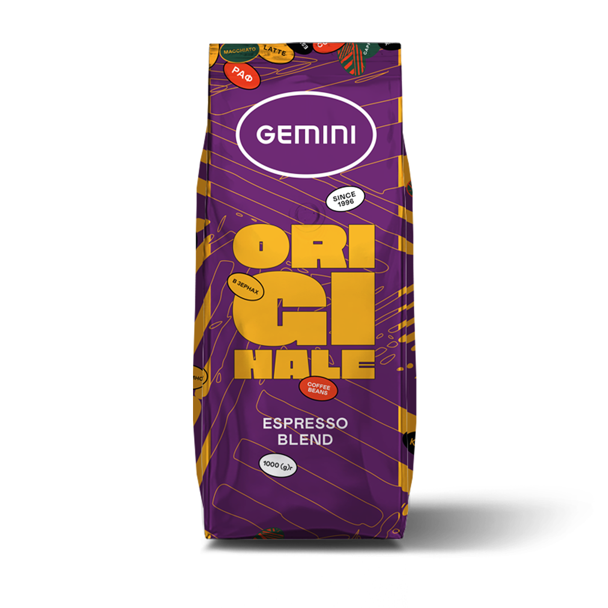 

Кофе в зернах Gemini Espresso Originale 1 кг