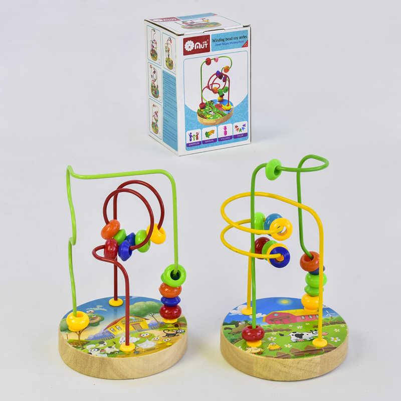 

Деревянная игра "Пальчиковый лабиринт" С 35736 2 вида, в коробке