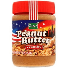 

Арахисовая паста Gina Peanut Butter Crunchy 350 г