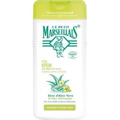 

Гель для душа Le Petit Marseillais с соком Алоэ вера и Цветком миндаля 400 мл