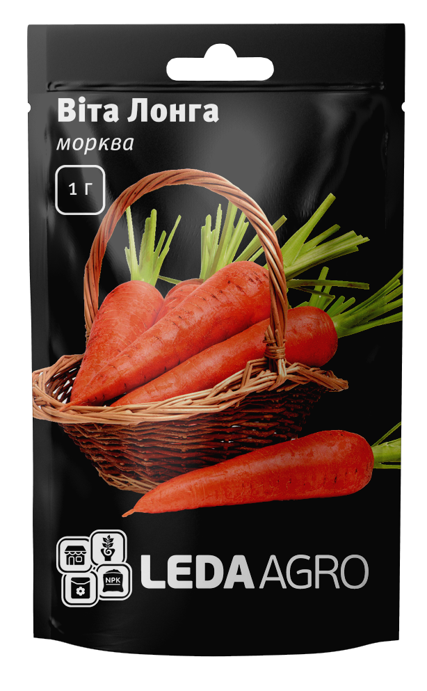 

Морква Віта Лонга 1г (ТМ Лєда)