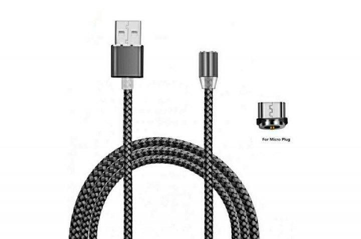 

Кабель МАГНИТНЫЙ microUSB - USB X-CABLE 360, Черный