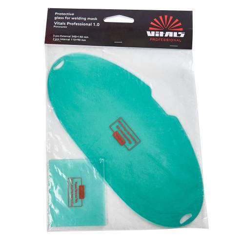 

Защитные стекла для маски 5шт. "Vitals Professional 1.0 Panoramic"