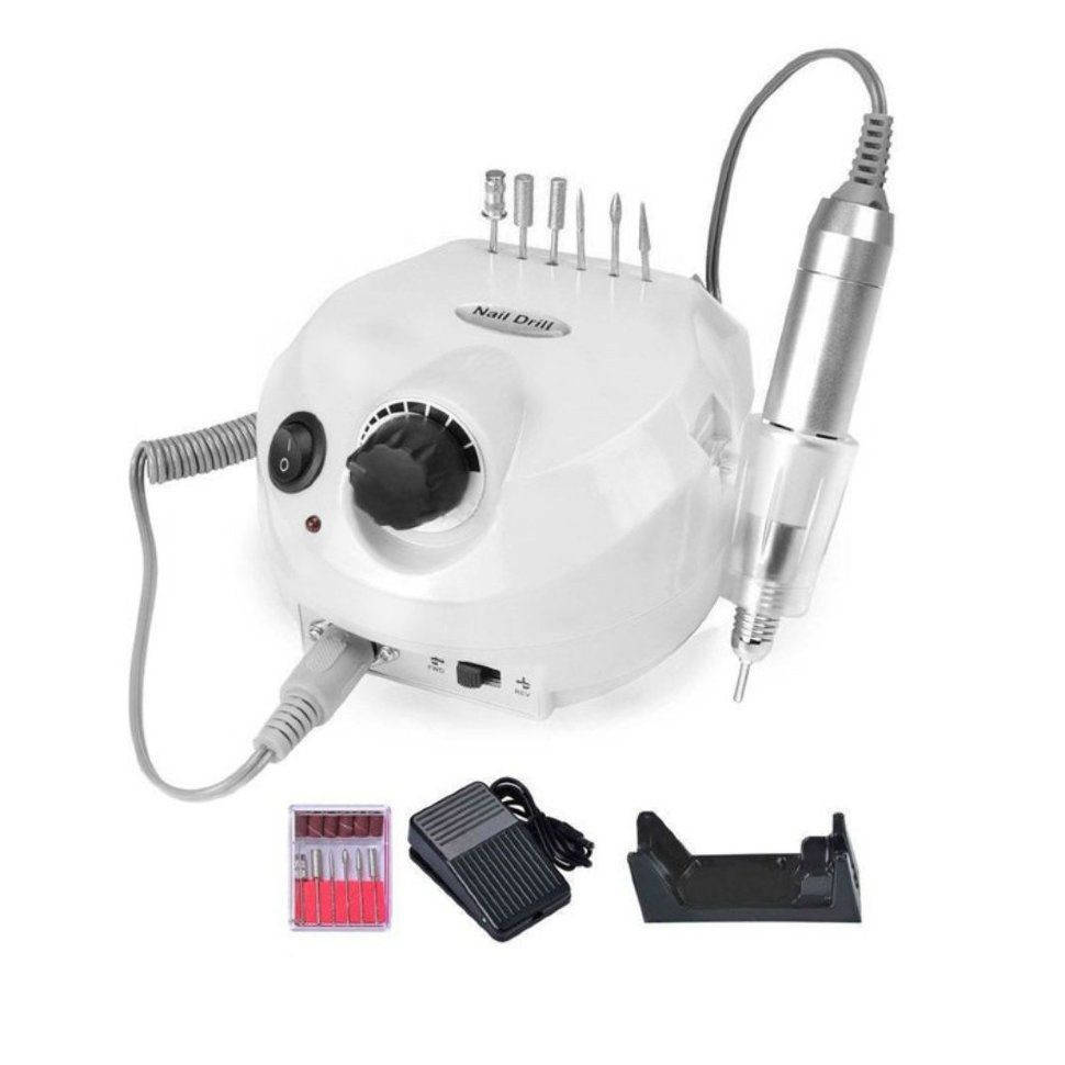 

Профессиональный фрезер для маникюра Global DM-202 35W 35000 об.мин. Белый