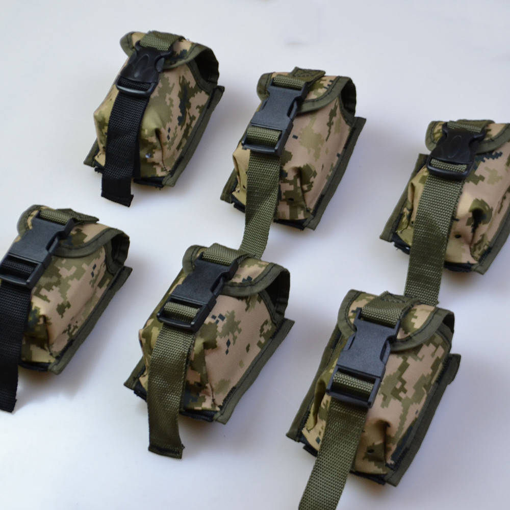 

Качественный Подсумок под гранату из кордуры пиксель MOLLE для VX-610 гранаты тактический