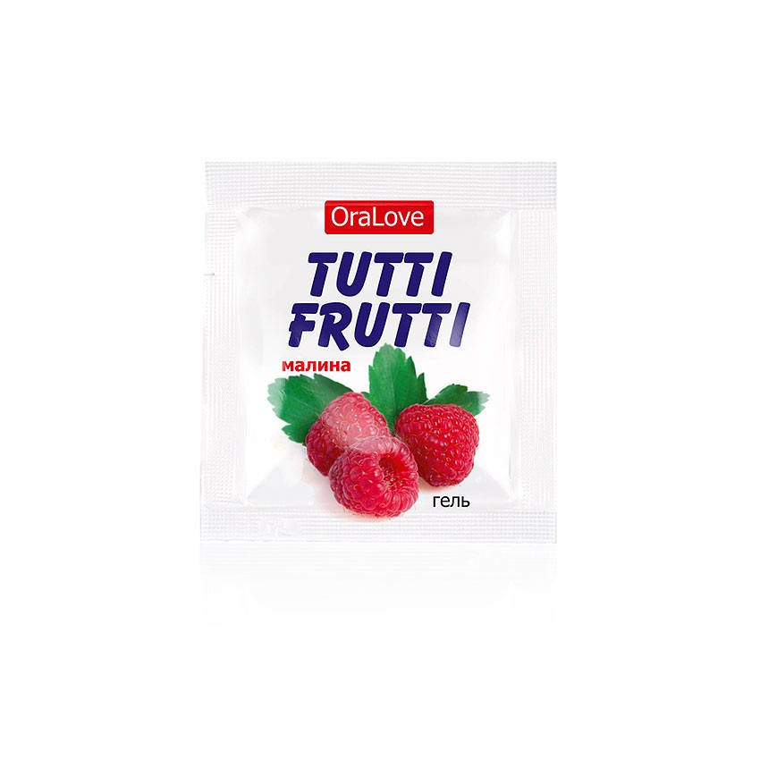 

Гель TUTTI-FRUTTI малина, одноразовая упаковка 4 г