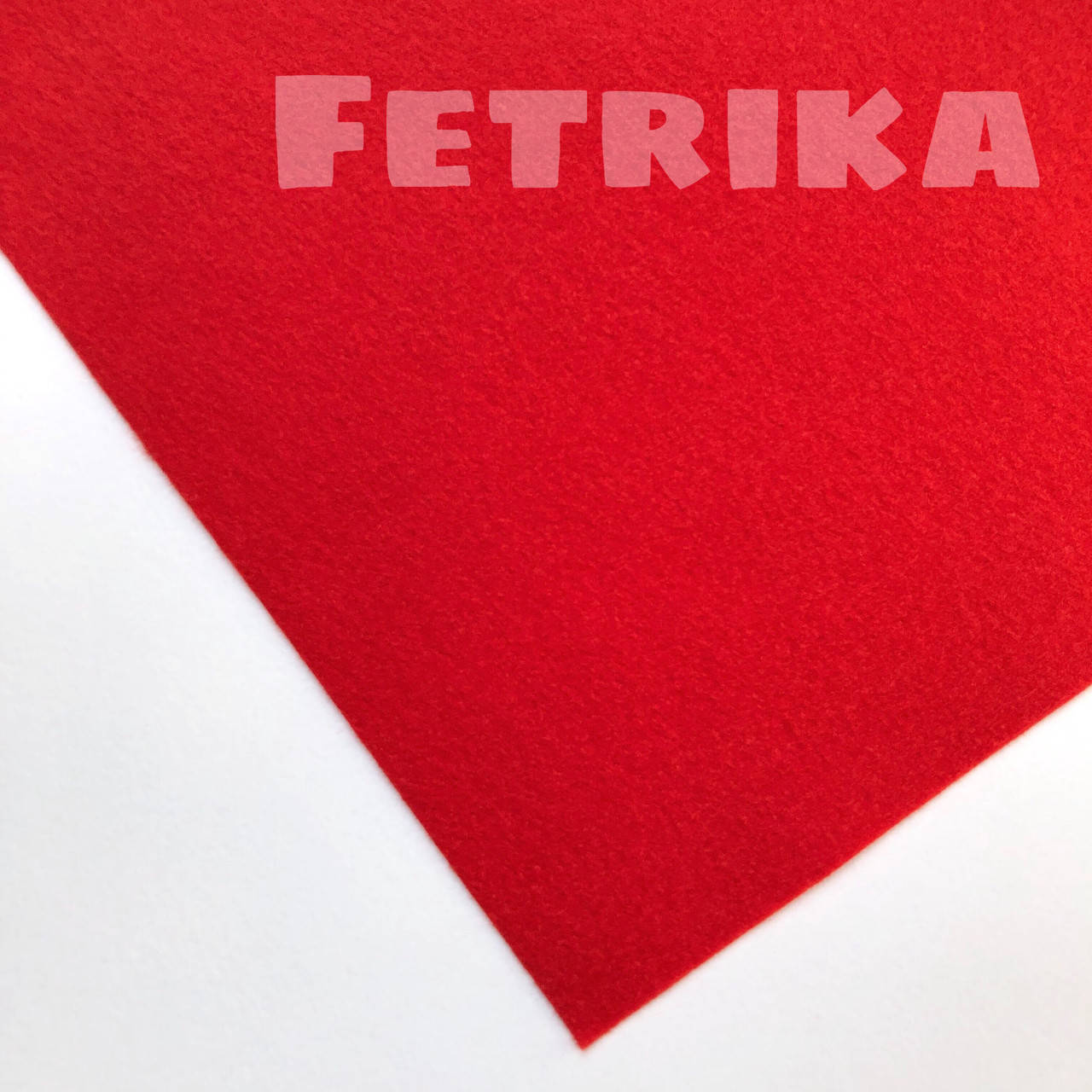 

Фетр корейский мягкий 1,2 мм, 20*30 см, КРАСНЫЙ, № RN-18