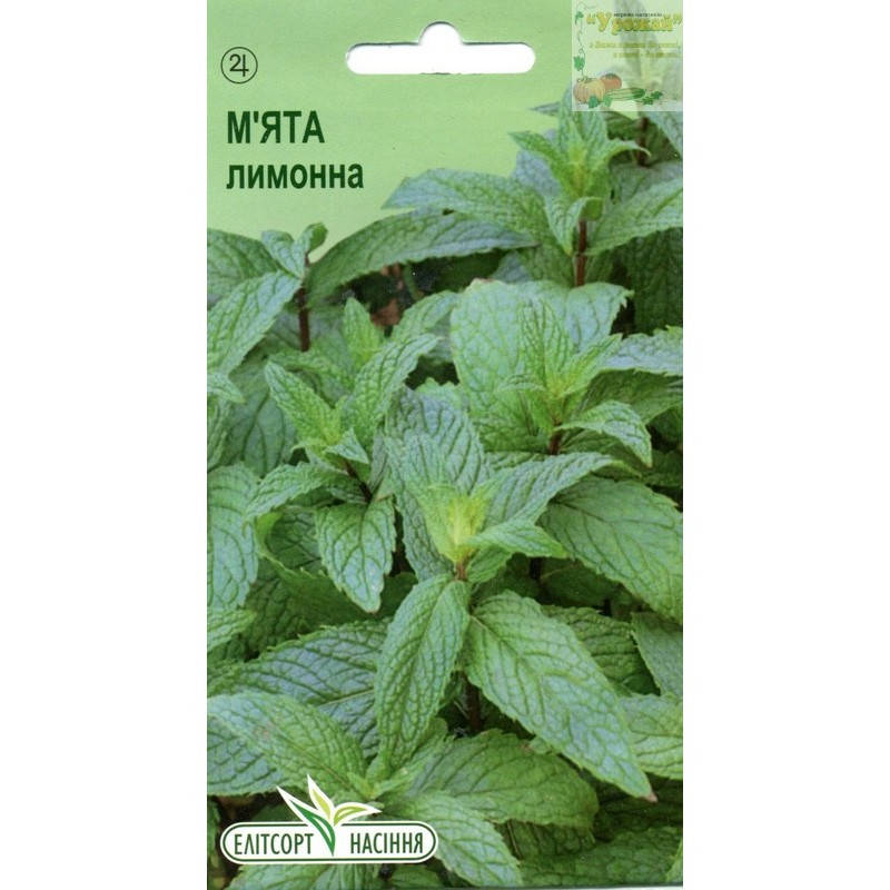 

Семена пряные Мята лимонная, 0,1 г, Розовый