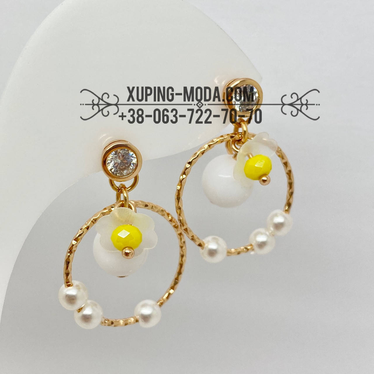 

Серьги кольца. Красивые и яркие серьги