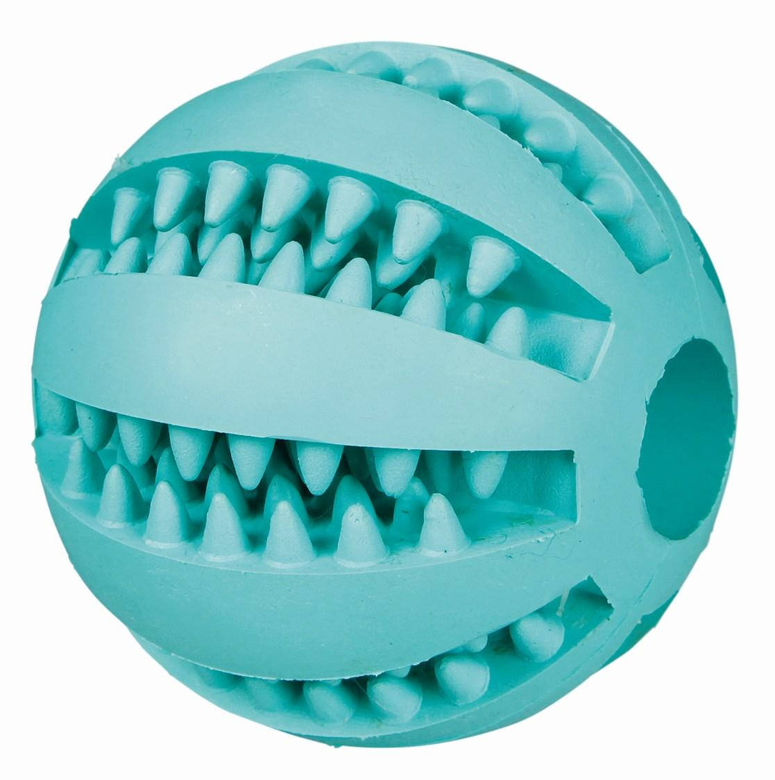 

Trixie TX-3259 DENTAfun мяч бейсбольный с мятой(резина) 5см
