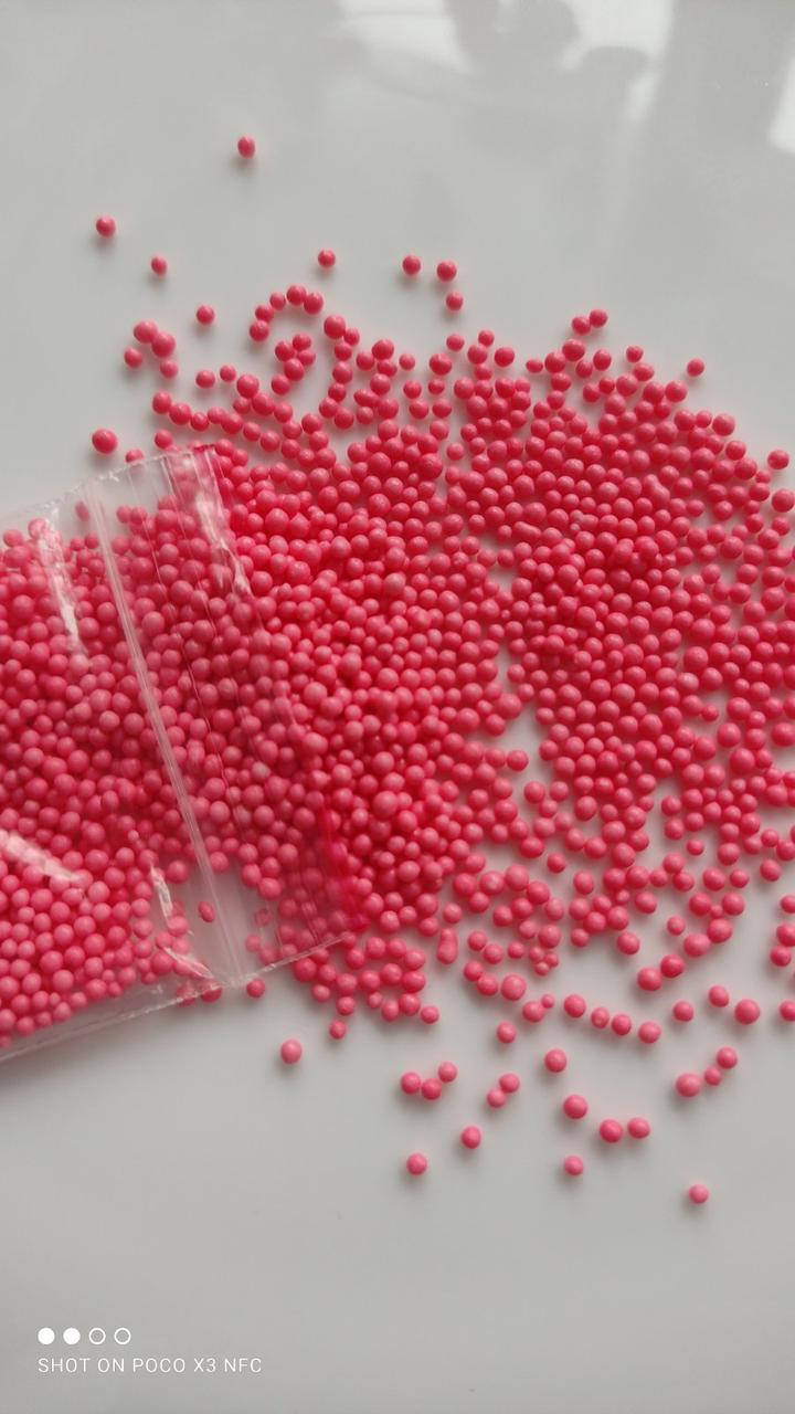 

Посыпка кондитерская, нонпарель розовая