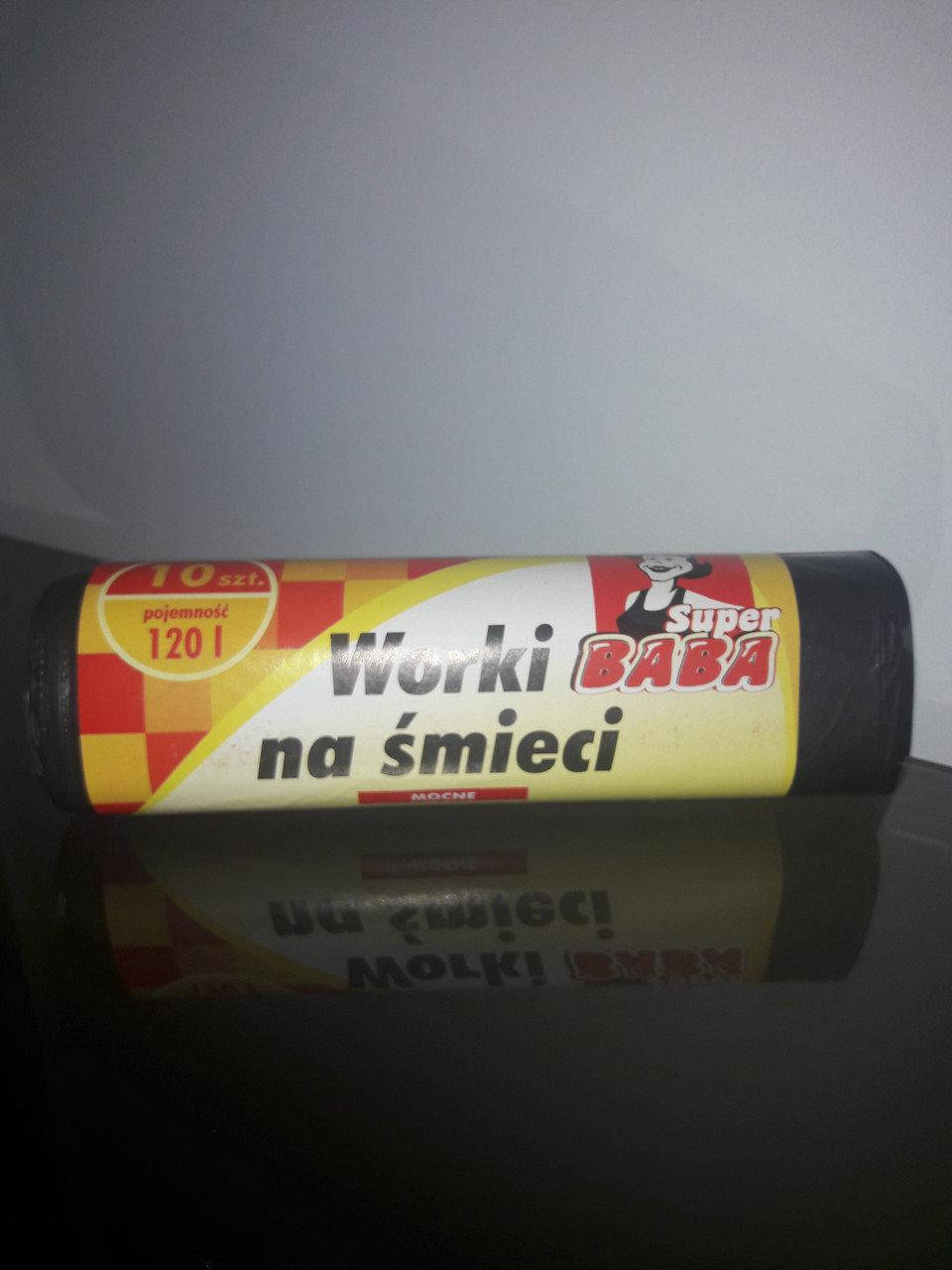 

Пакети для сміття "Super baba" 35л., 15шт.