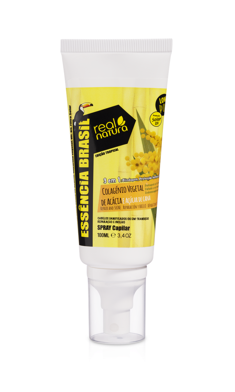 

СпрейReal Natura Colagénio Vegetal для восстановления и гладкости волос 100ml