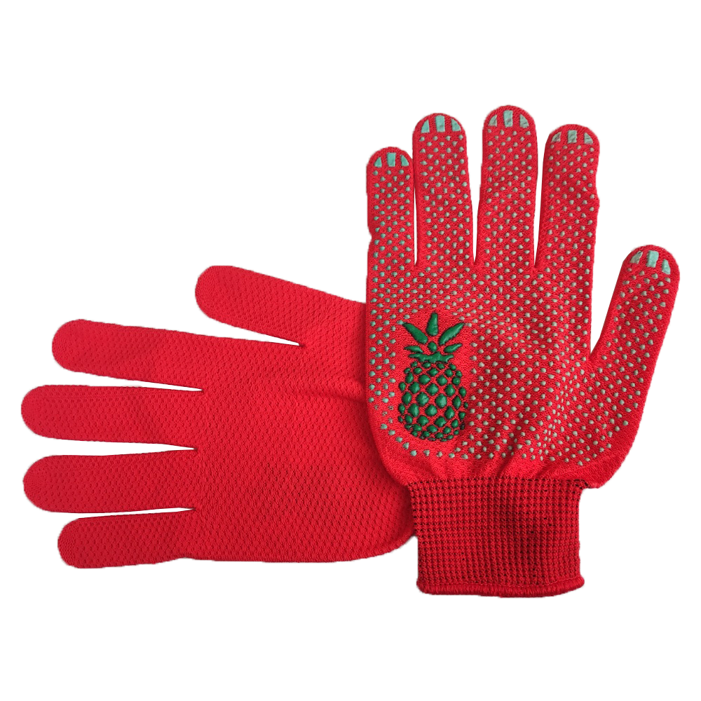 

Рукавиці "Ананас", Красный