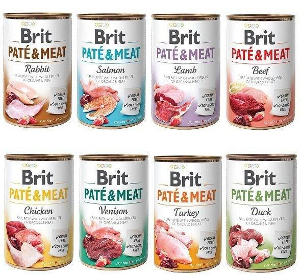 

Консерва Brit Pate&Meat 400г