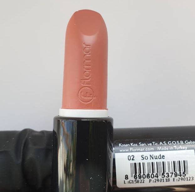 

Матовая помада Flormar "Just" 02 Matte Lipstick (SO NUDE)