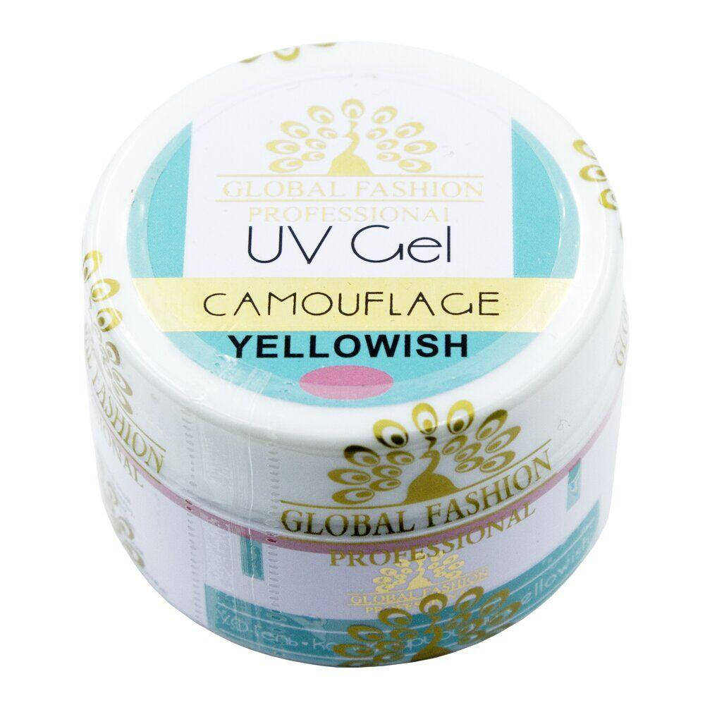 

Моделирующий гель для ногтей Global Fashion UV Gel Yellowish 15 мл