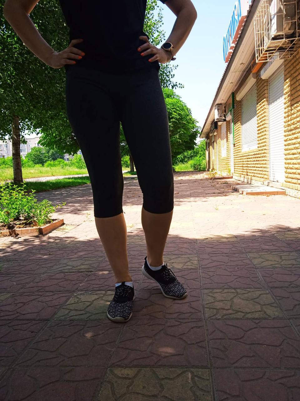 

Женские бесшовные бриджи "Jujube" Art-B897M XL-6XL(44-52) Темно-Сірі