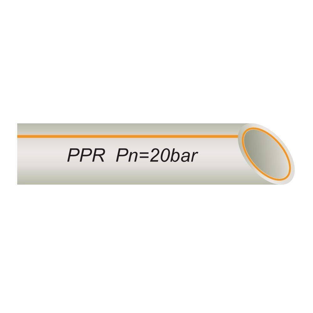 

Труба VSplast PPR Fiber PIPE ф20*3.4mm стекловолокно, Серый