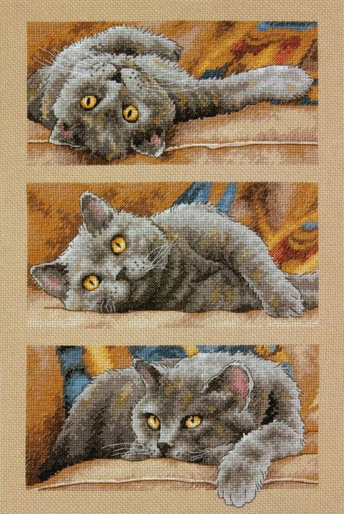 

Набор для вышивания крестом Dimensions 70-35301 Max the Cat