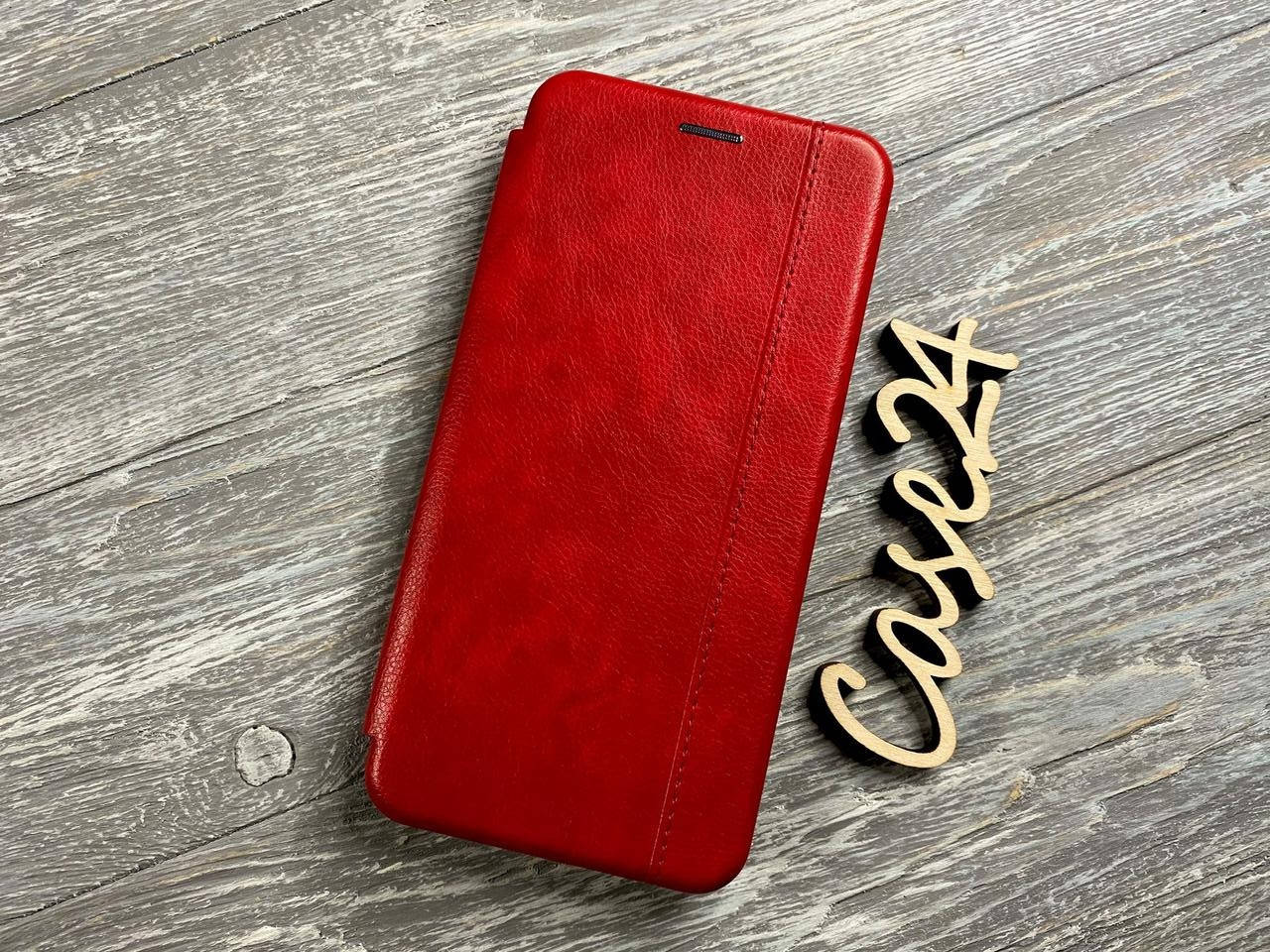

Чехол книжка New Elegant для Realme 6 (3 цветa) красный