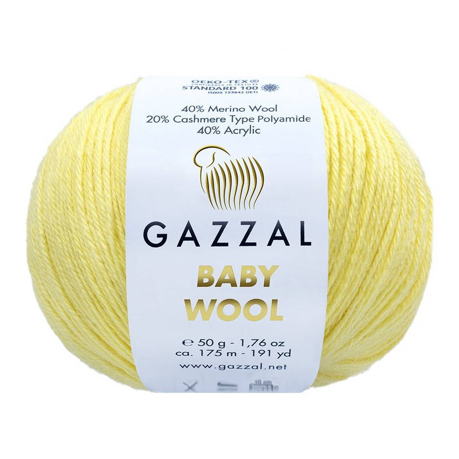 

833 Пряжа Gazzal Baby Wool