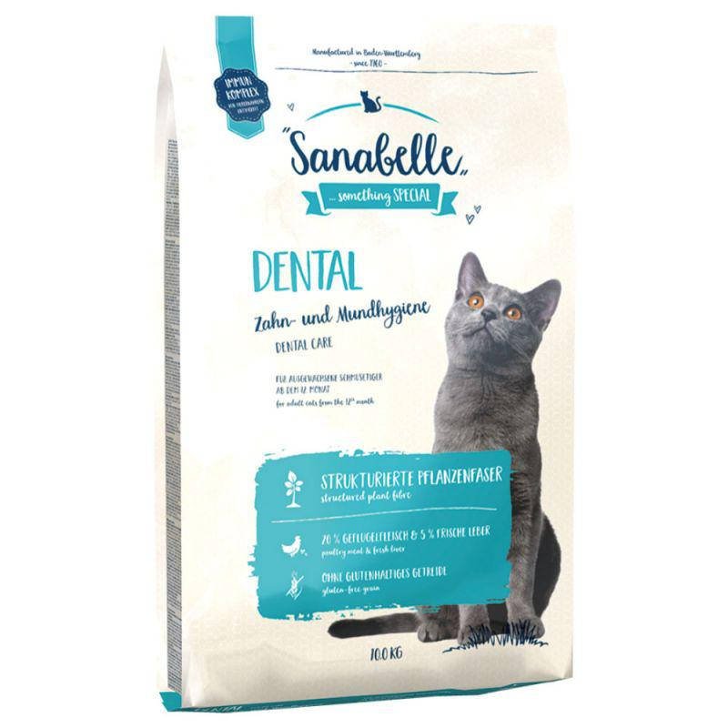 

Bosch Sanabelle Dental 0,4кг корм для кошек с профилактикой заболеваний зубной системы