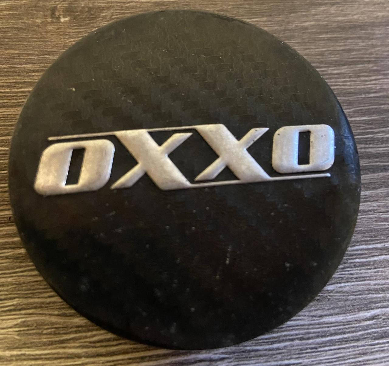 

Колпачки с логотипом OXXO оригинал бу 60 mm 57 vv карбон