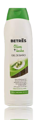 

Гель для душа BETRES Оливки и Молоко 1250 мл