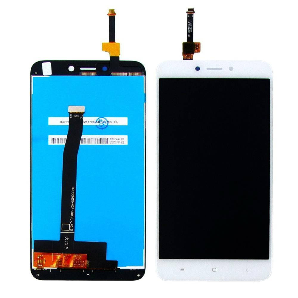 

Дисплей (lcd экран) для Xiaomi Redmi 4X с белым тачскрином, Белый