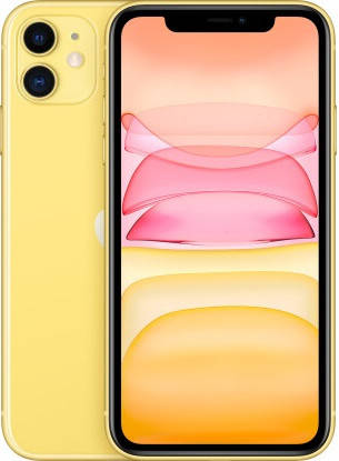 

Смартфон Apple iPhone 11 128GB Yellow (MHDL3) Slim Box [51027], Желтый