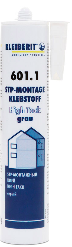 

Kleiberit 601.1 STP (MS) Быстрый и высокопрочный монтажный клей для зеркал и стеновых панелей