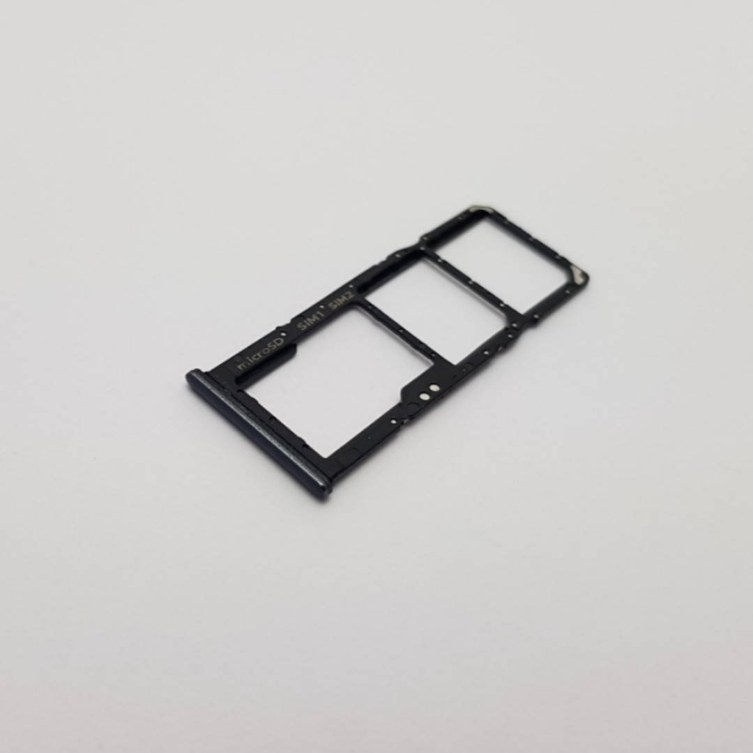 

Держатель сим карты Samsung A70 (SM-A705) черный Сервисный оригинал с разборки