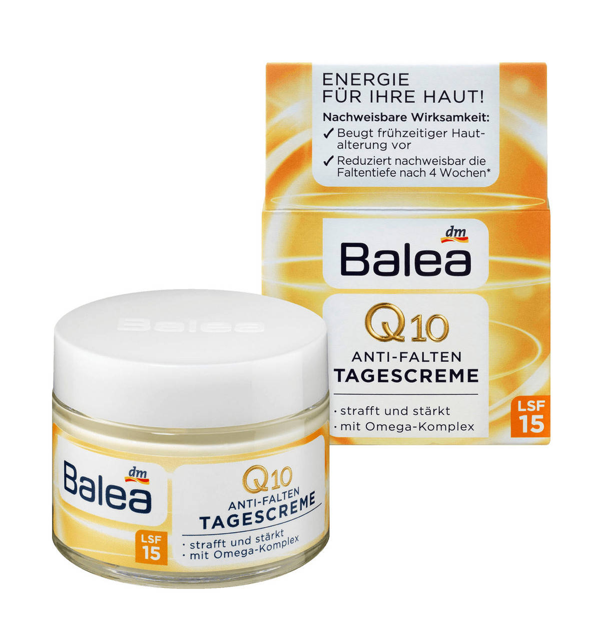 

Дневной крем против морщин Balea Q10 Anti-Falten 50 мл (LSF 15)