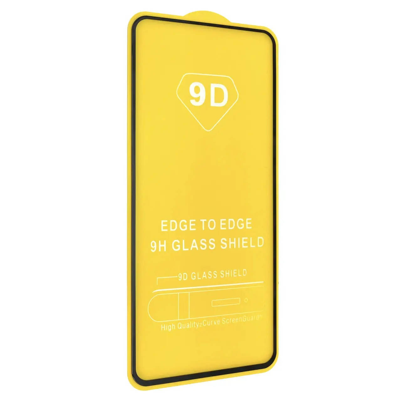 

Xiaomi Redmi note 10 S защитное стекло 9D Full Glue (Полный клей), Черный