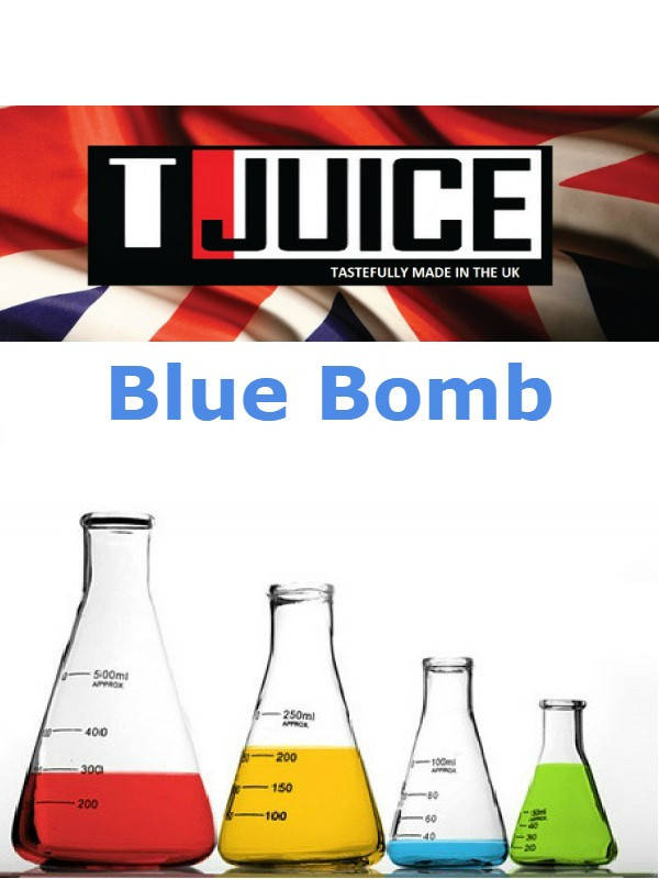 

Набор для замеса жидкости T-Juice Blue Bomb 100 мл. 50/50, 6 мг/мл