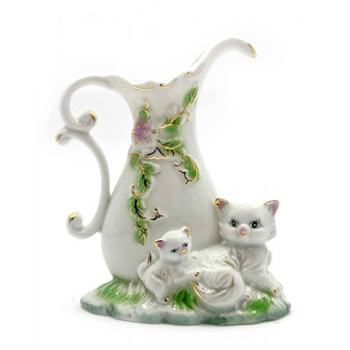 

Котята с кувшином фарфор (12,5х10,5х5 см)