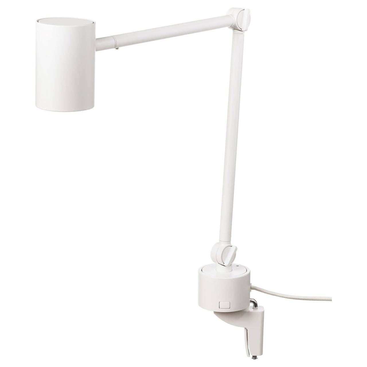 

IKEA NYMÅNE Настольный / настенный светильник, белый (804.956.72)