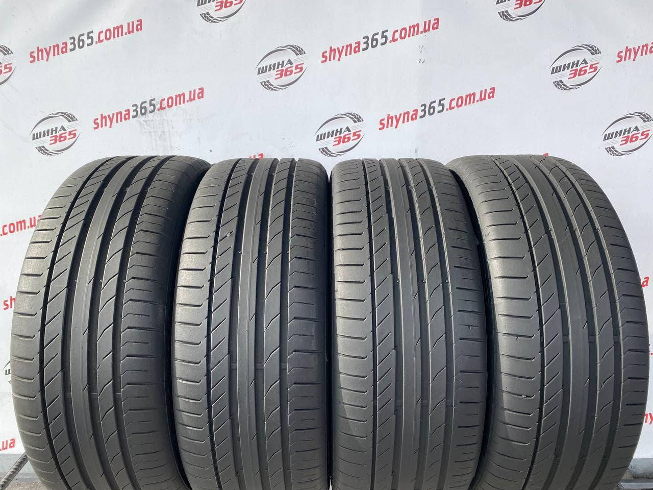 

Шины бу літня 235/45 R19 CONTINENTAL CONTISPORTCONTACT 5 RUN FLAT 6mm