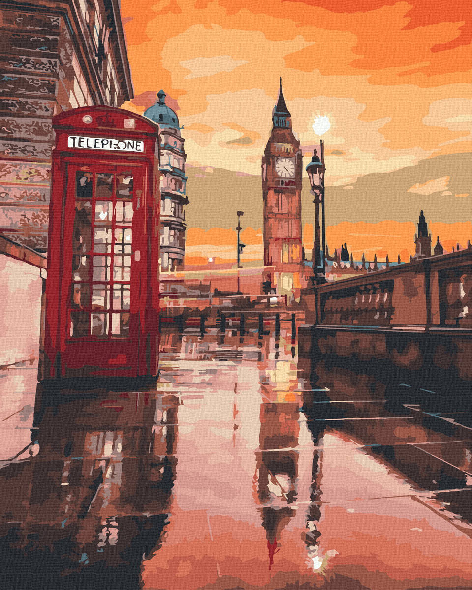 

Картина по номерах "Лондон перед закатом" GX43109