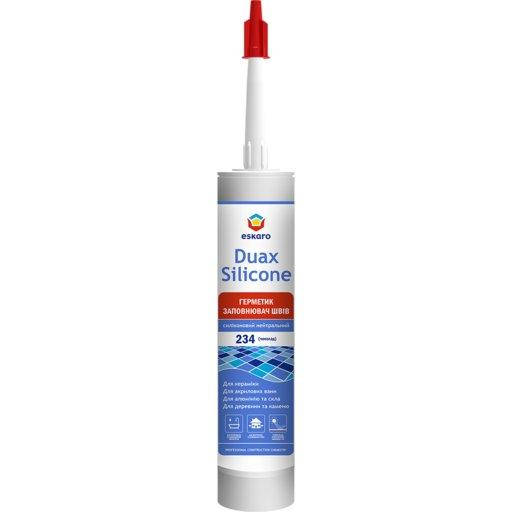 

Герметик силиконовый для швов Eskaro Duax Silicone 240 серый 300мл