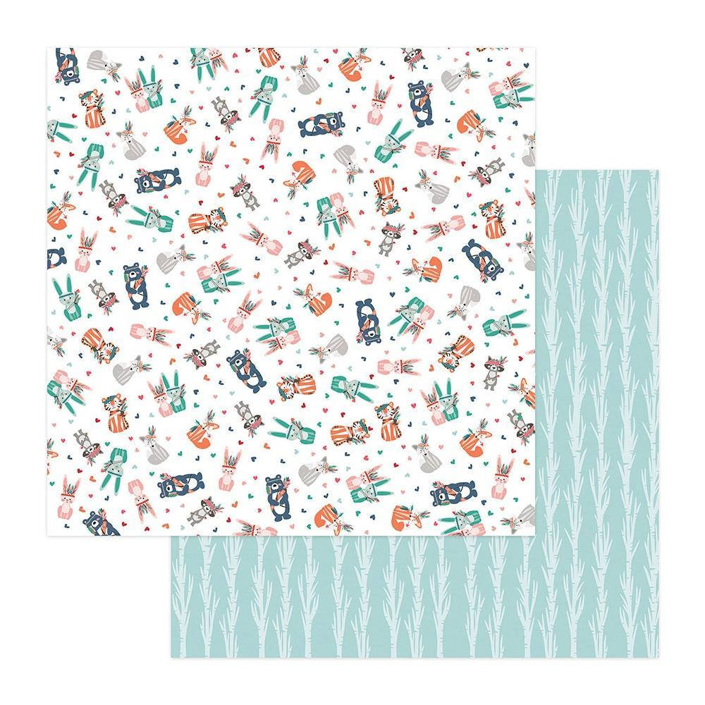 

Папір двосторонній - Crazy For You - Wild Love - Photo Play - 30x30