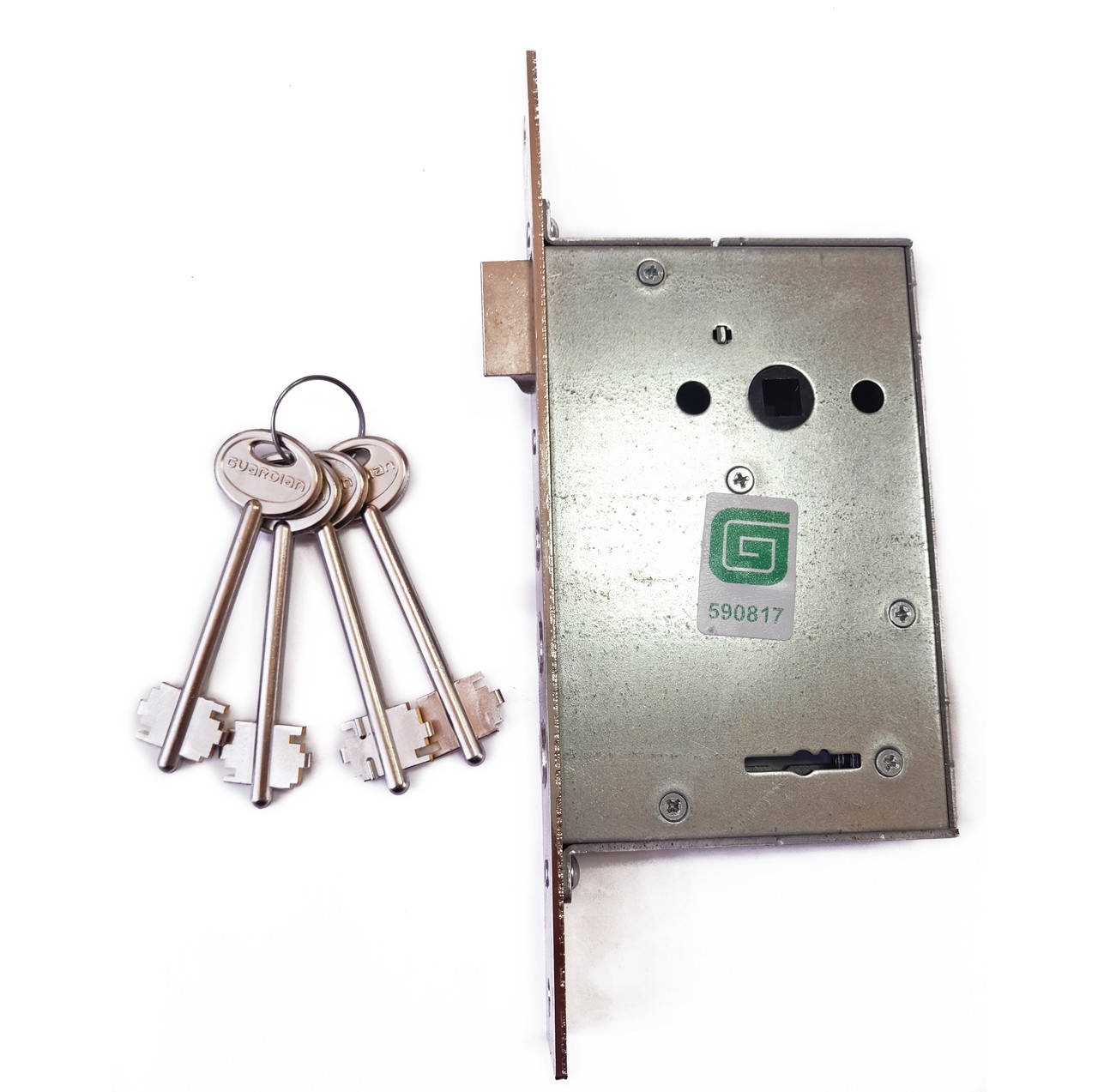 

Замок врезной сувальдный Гардиан 10.11