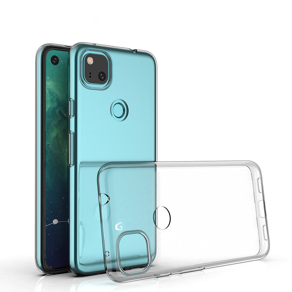 

Ультратонкий 0,3 мм чехол для Google Pixel 4a прозрачный, Разные цвета
