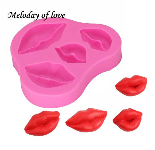 

Молд кондитерский "Губы" - размер молда 8*8см, силикон