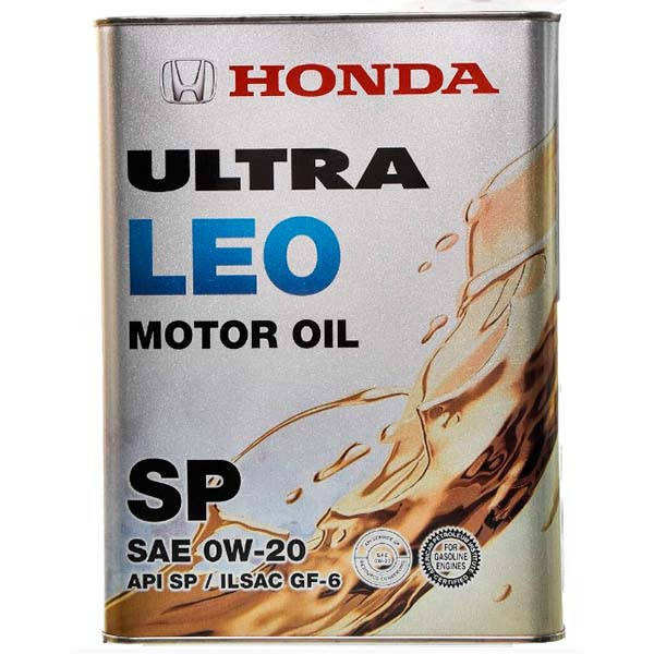 

Масло моторное синтетическое 4л 0w-20 ultra leo HONDA ( )