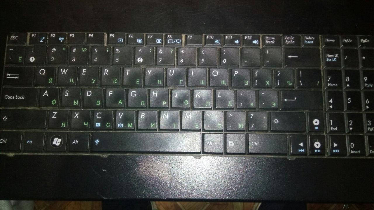 

КЛАВИАТУРА ДЛЯ НОУТБУКА ASUS MP-07G73SU-5283